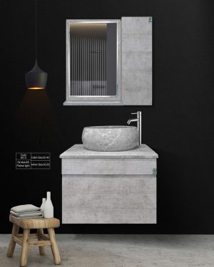 cactus vanity cabinet model simkan60 patine light code 8013