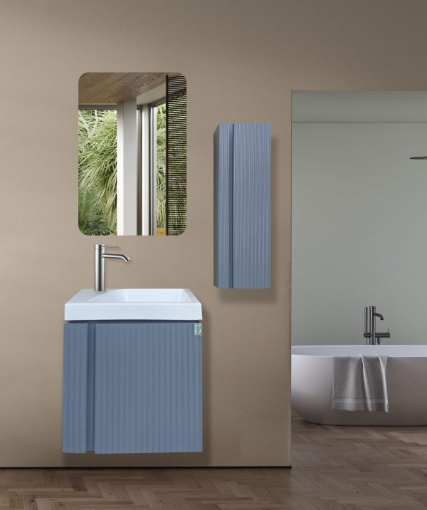 روشویی کابینتی کاکتوس مدل Baloot رنگ طوسی  کد7006