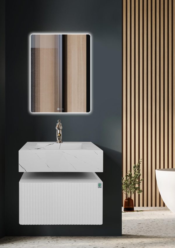 روشویی کابینتی کاکتوس مدل Jana 60 رنگ سفید کد8064